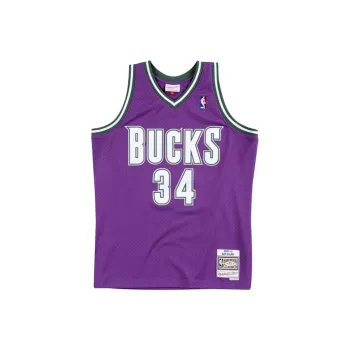 Mitchell Ness Milwaukee Bucks Road 2000 01 Ray Allen Swingman Jersey