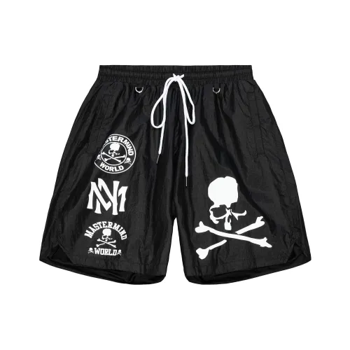 Mitchell & Ness x Mastermind Casual Shorts Men's Black