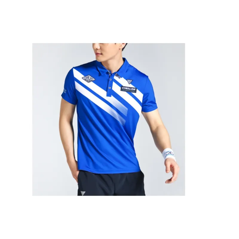 CORALIAN Polo Shirt Men's Blue/White-3