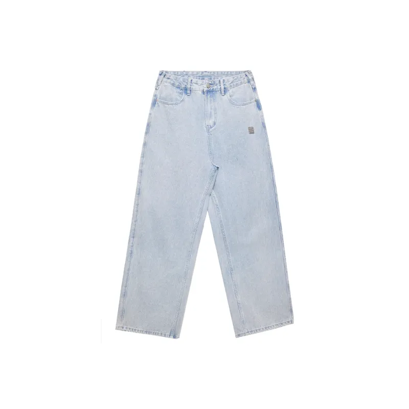 LOOKUN Jeans Unisex Blue-0