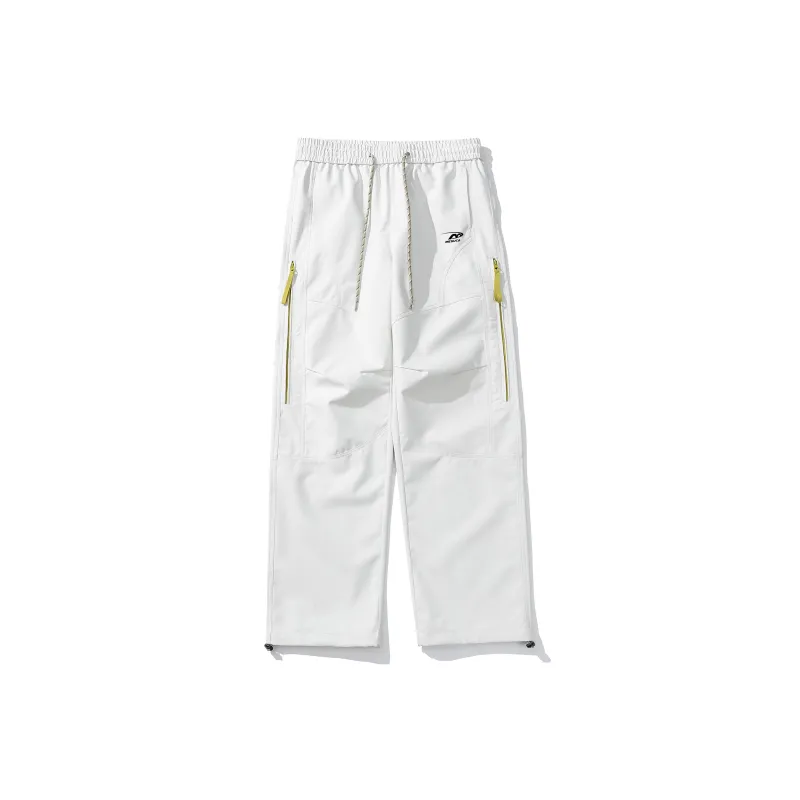 MESUCA Casual Pants Unisex Snow Mountain White-0