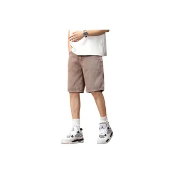 【dme】 Denim Shorts Men's Rusty Red