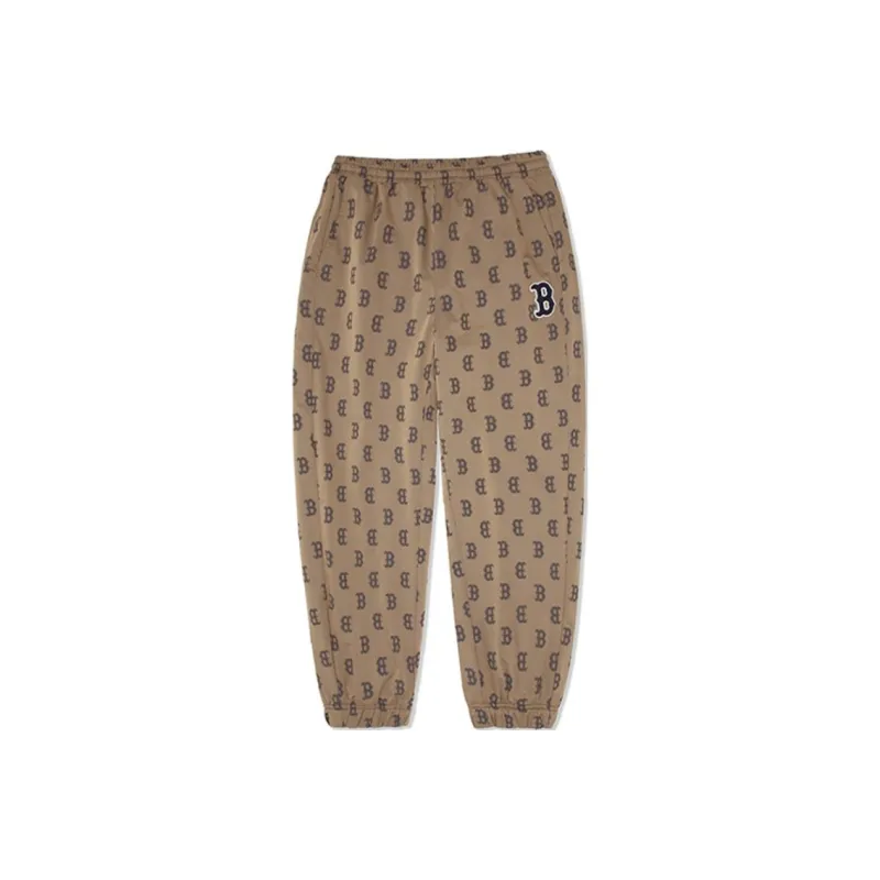 MLB Boston Red Sox Casual Pants Unisex Beige Yellow-0