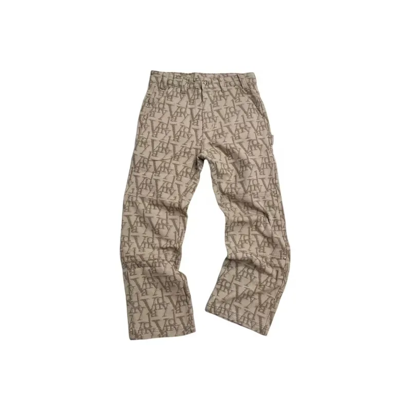 Vandy The Pink Casual Pants Unisex Brown-0