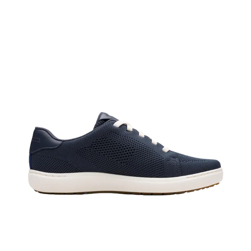 Clarks Nalle Walk Breathable Low Top Casual Shoes Women's Marine Blue-1