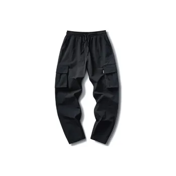 OPMO Casual Pants Unisex Black