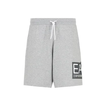 EMPORIO ARMANI EA7 SS24 Casual Shorts Men's Gray