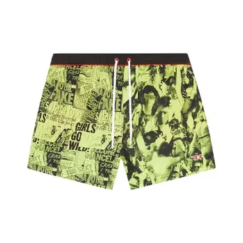 DIESEL Casual Shorts Men Camouflage