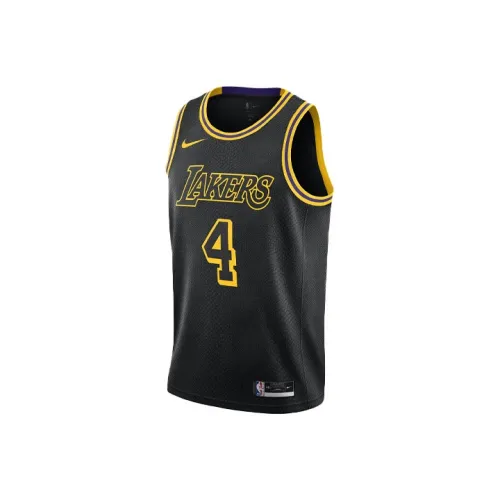Nike Nike X NBA Basketball Jerseys Men's Black Yellow