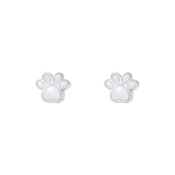 SHK Sterling Silver Stud Earrings Women's