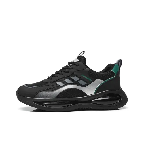 POPULAR ROUSE PR Slip Resistant And Breathable Low Top Casual Shoes Men's Black