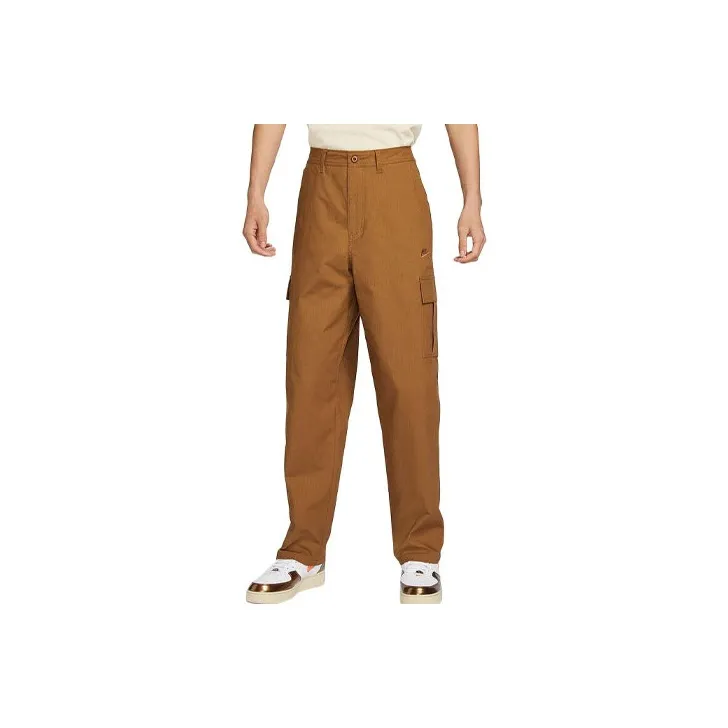 Nike Casual Pants Men Brown-2