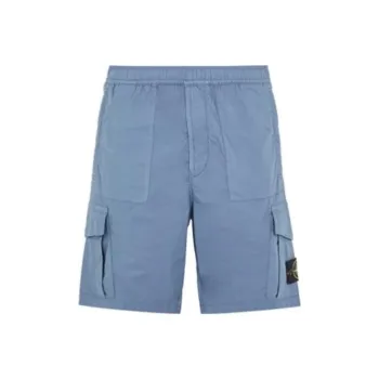 STONE ISLAND Casual Shorts Unisex Bluebird