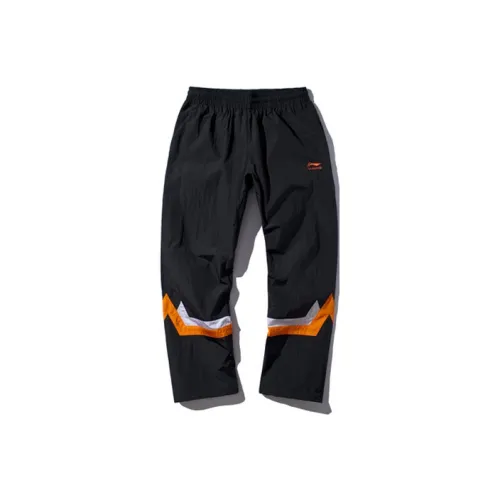 LiNing Sports Pants Men Black