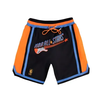 Mitchell & Ness x Just Don Basketball Shorts Unisex Orange Black