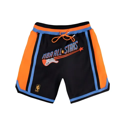 Mitchell & Ness Mitchell & Ness X JUST DON Basketball Shorts Unisex Orange Black