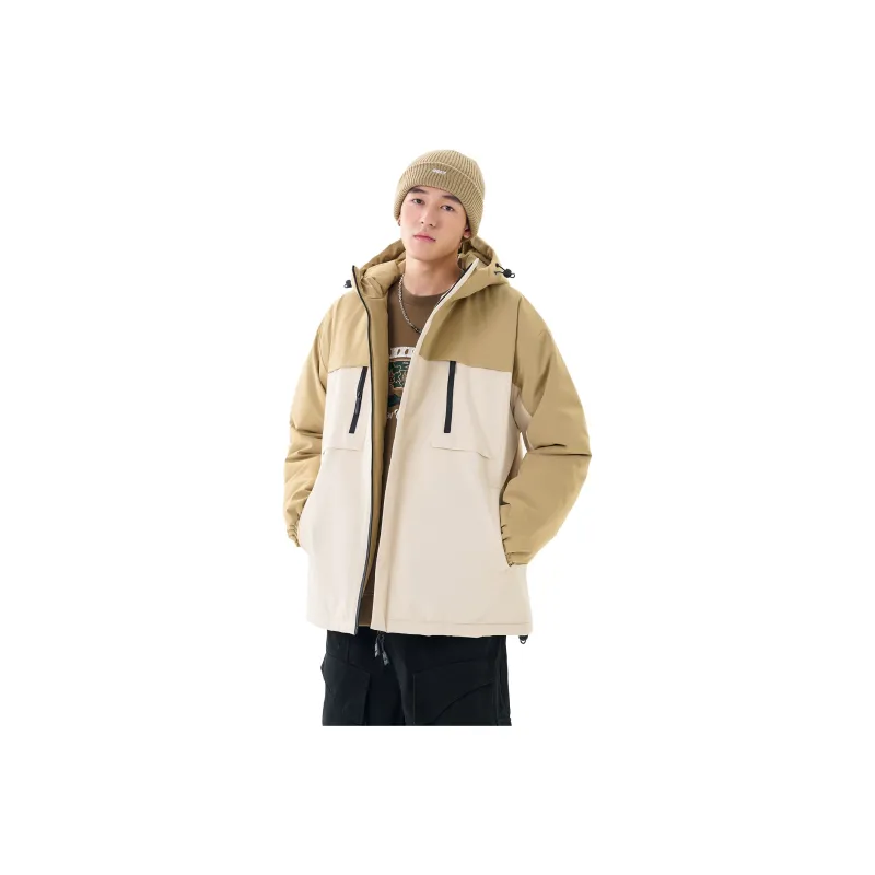 TELENT Puffer Jacket Unisex Khaki-25