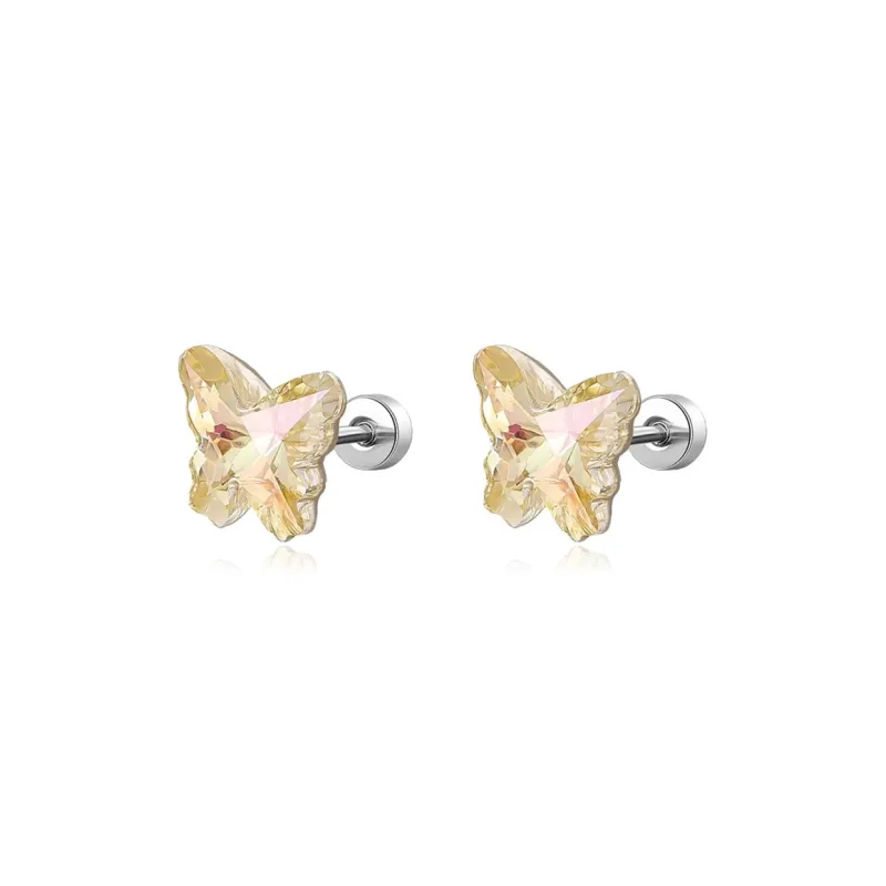 AEMC Titanium Steel Stud Earrings Unisex-8