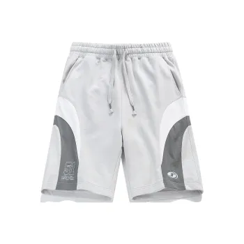 Guuka Casual Shorts Men Light Gray