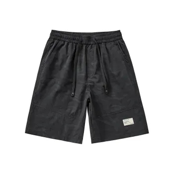 EPTISON Casual Shorts Unisex Black