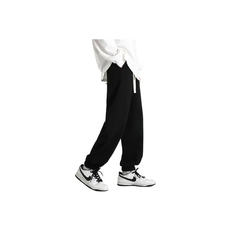 ROSECREED Casual Pants Unisex White Heather Gray-5