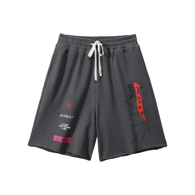 FLOAT Casual Shorts Unisex Deep Carbon Gray-0