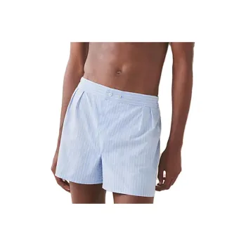 HERMES Casual Shorts Men Blue