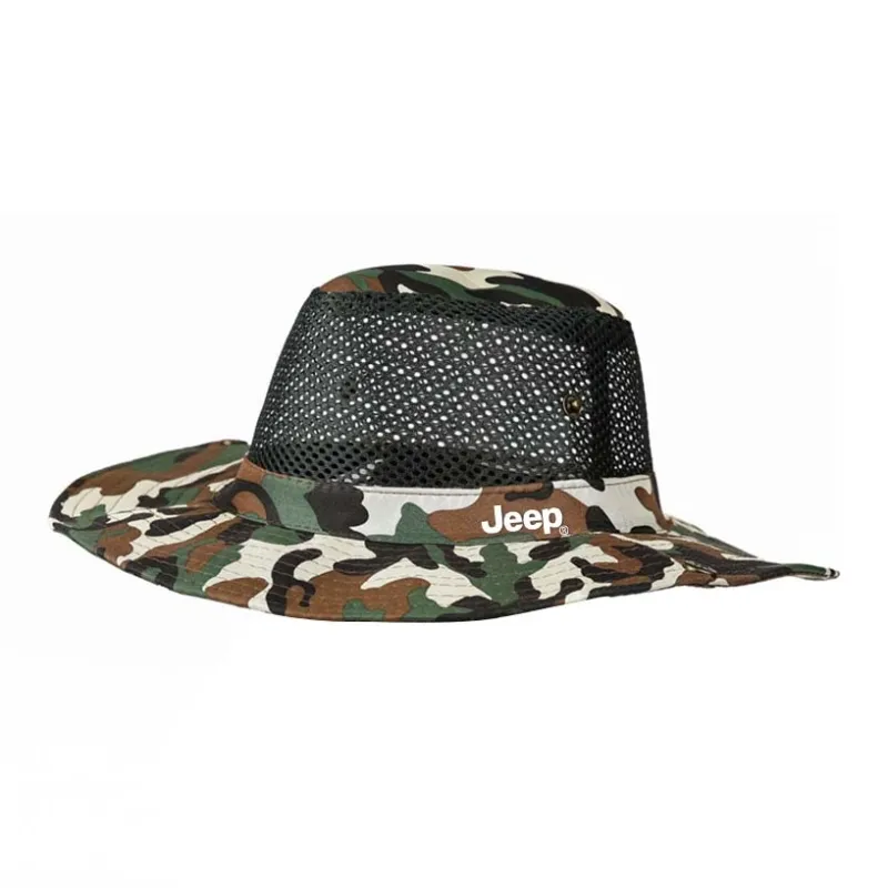 Jeep Polyester Bucket Hats Unisex-11