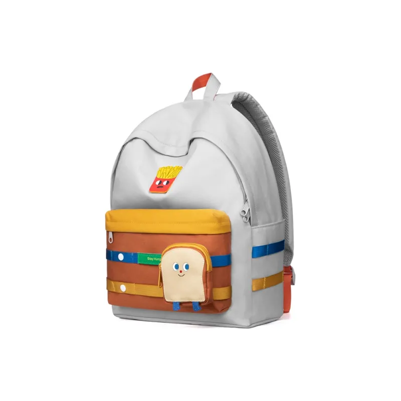 MR.ACE HOMME Fabric Backpack Regular Women's Color Block-2