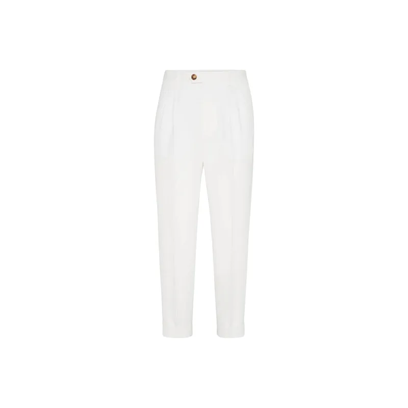 Brunello Cucinelli Pleated Trousers-0