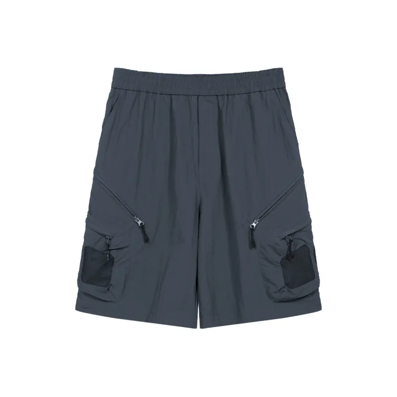 Silente Casual Shorts Unisex Dark Gray-0