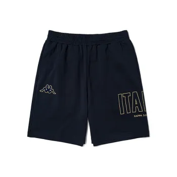 Kappa 1916 Series Casual Shorts Men Midnight Blue Black-906