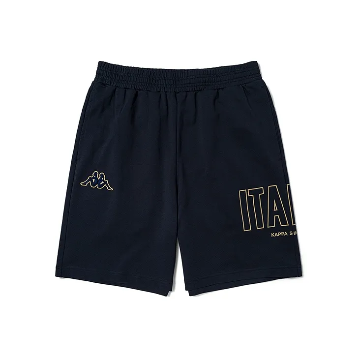 Kappa 1916 Series Casual Shorts Men Midnight Blue Black-906-0