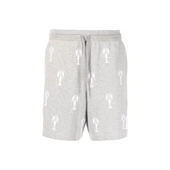 THOM BROWNE Casual Shorts Men Gray