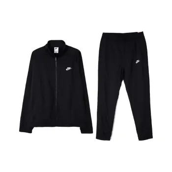 Nike Poly Knit Tracksuit Casual Sportswear Men's Black