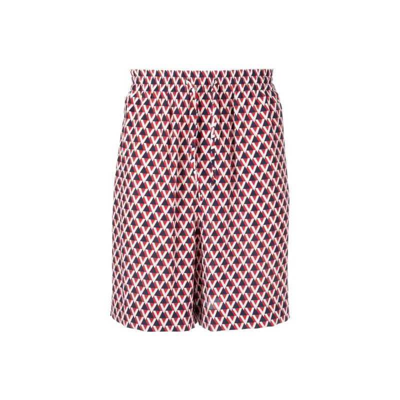 Valentino SS22 Casual Shorts Men's Red-0