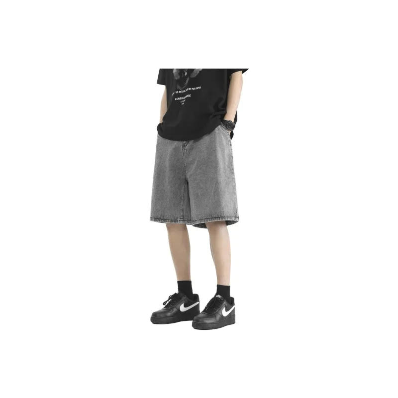 CREAZIONI LA FANTASIA E MOBILE Denim Shorts Unisex-1