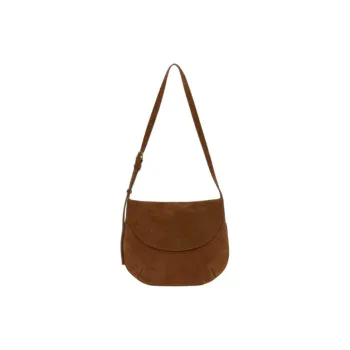 ARKET Split Cow Leather Tote Bag, Shopping Bag, Shoulder Bag Medium Size Women's Brown