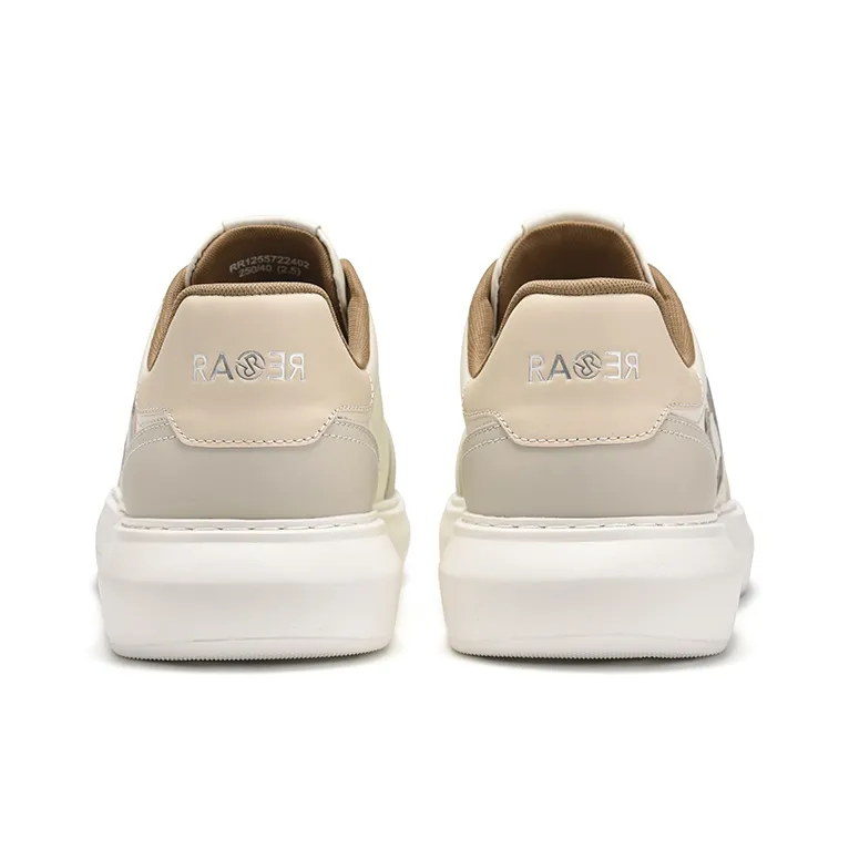RARE Low Top Casual Shoes Men's Beige-3