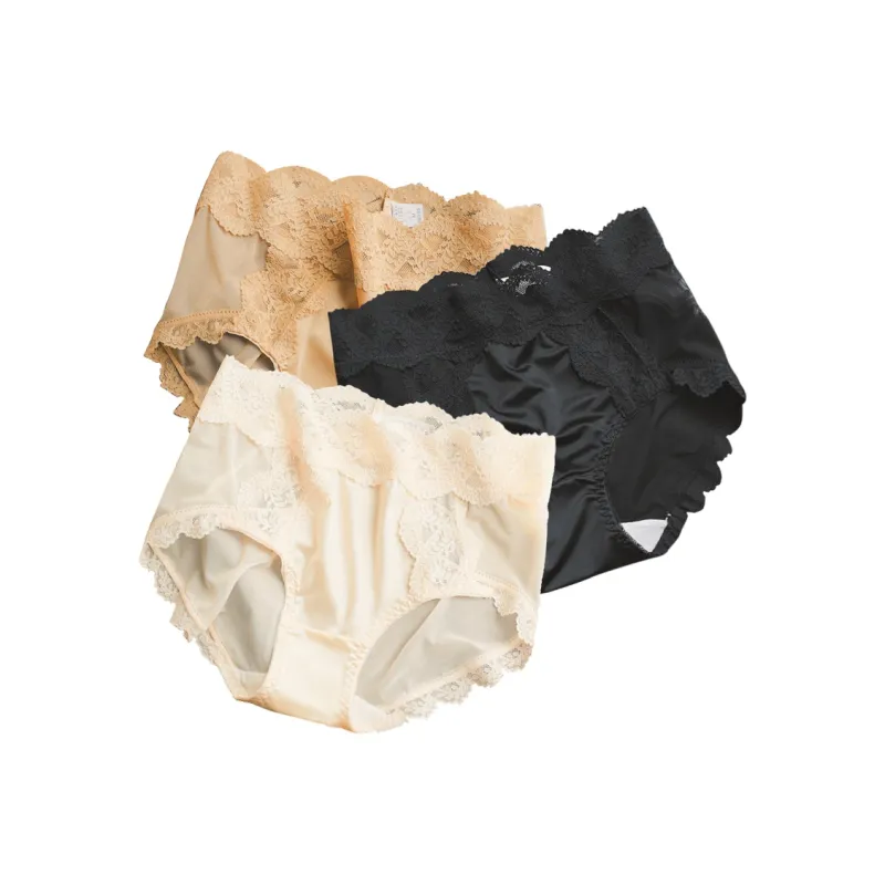 XIA.WA.ZHI.XIU Underpants Women's Shopping Bag 3 Pack-36
