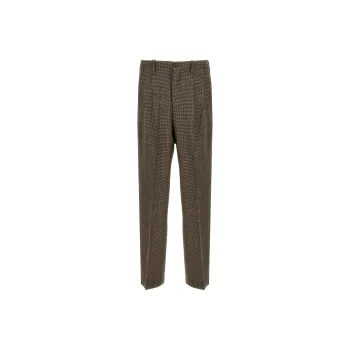 Golden Goose Isiah Checked Tapered Trousers
