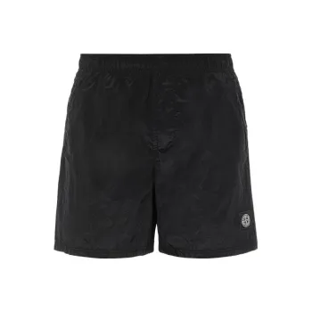 STONE ISLAND Casual Shorts Men's Black