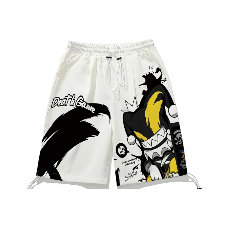 SANSYAS Casual Shorts Unisex White-0