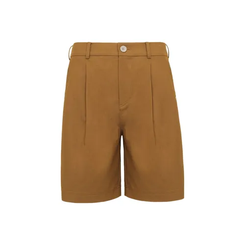 LI NING 1990 Casual Shorts Men Tea Olive Brown