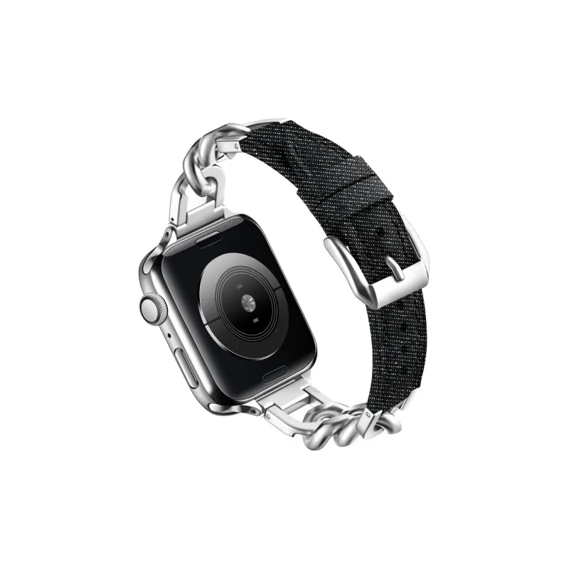 ZHENGGUANG Watch Band Apple Compatibility Artificial Leather Material-8