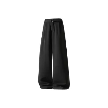 ROSECREED Casual Pants Unisex Black