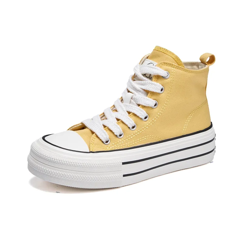 La Chapelle Abrasion Resistant High Top Casual Shoes Women's-25