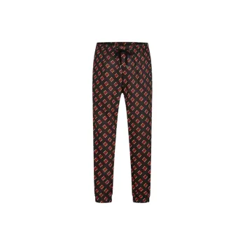 DEGAIA Casual Pants Men's Black