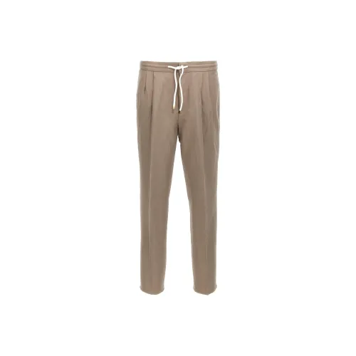 Brunello Cucinelli Drawstring Tapered Leg Trousers