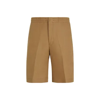 Zzegna Casual Shorts Men Light Army Green